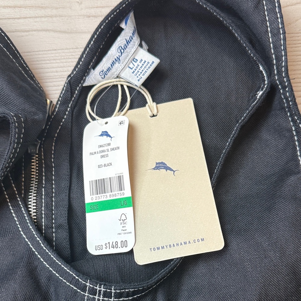 Tommy Bahama Palm A Dora Sheath Dress NWT - Picture 3 of 7